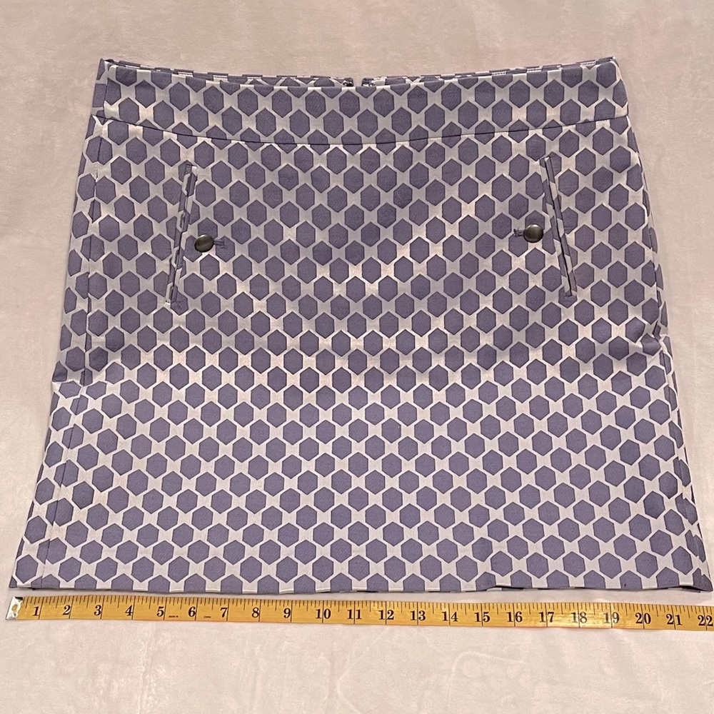 LOFT Lavender and Gray Skirt Sz 12